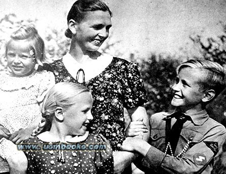 Aryan family, Hitler Youth boy